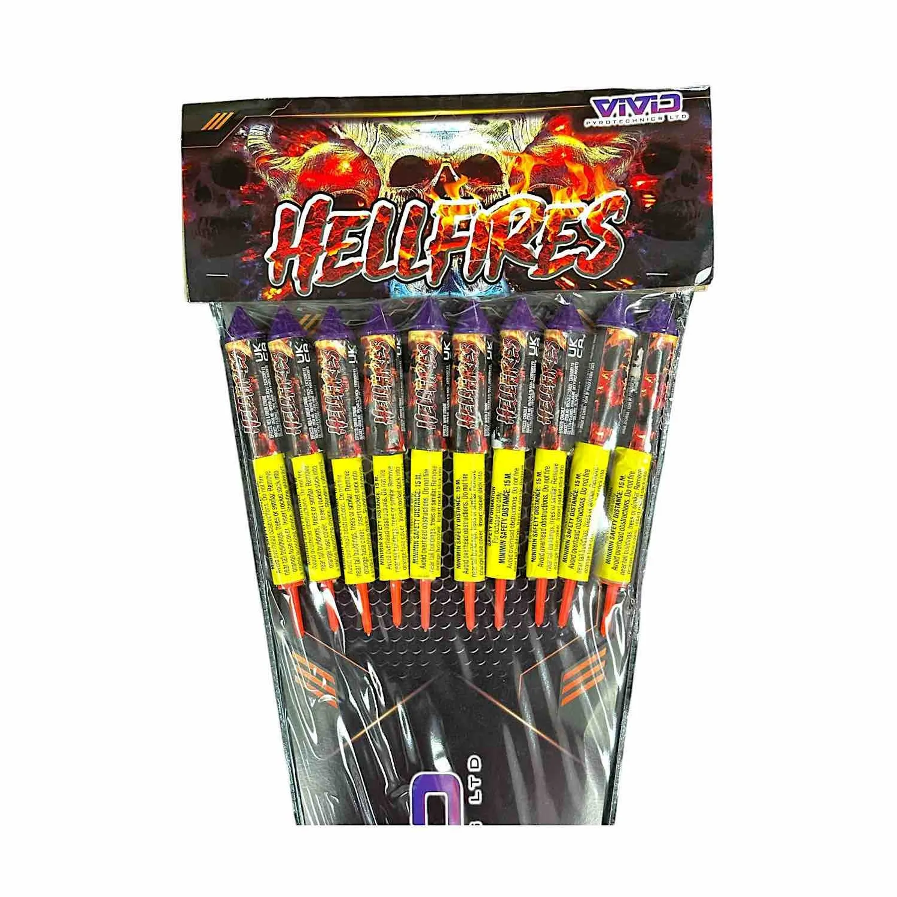 Hellfires Rocket Fireworks zoom