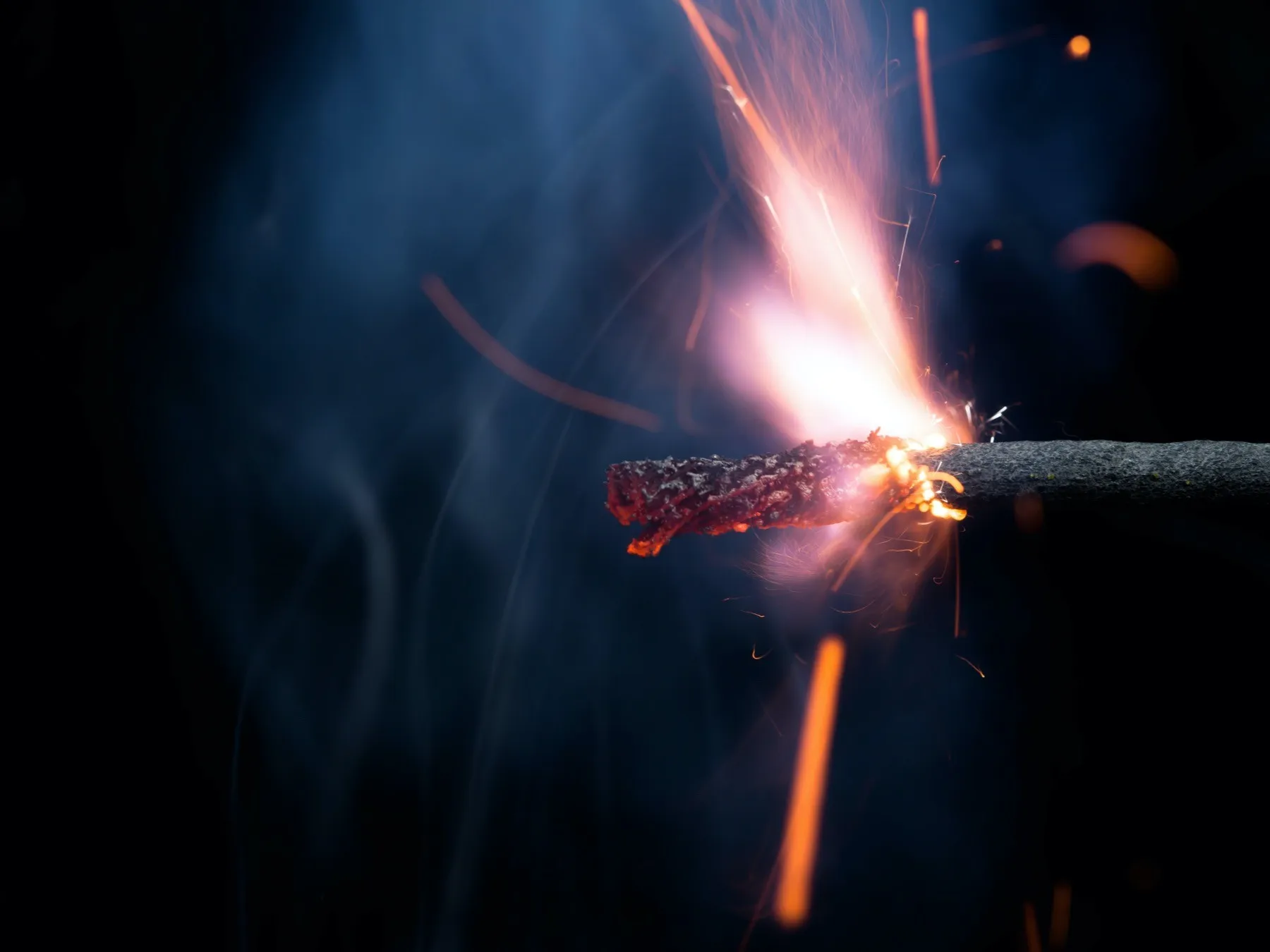 Lighting firework safely