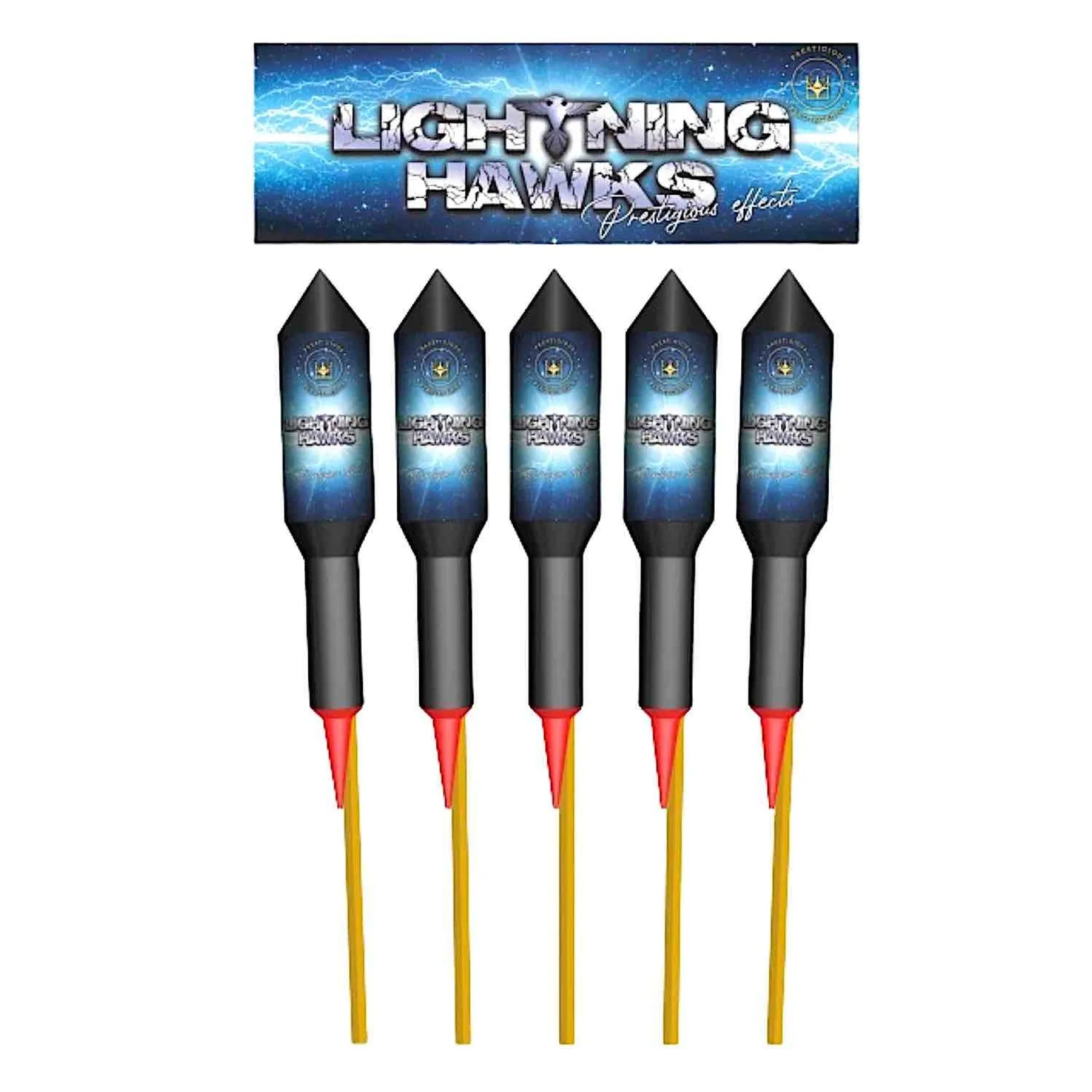 Lightning Hawks Rockets Prestigious Fireworks