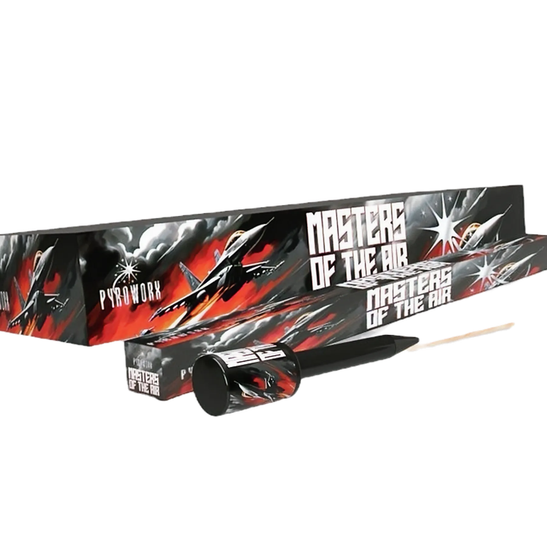 Masterstroke Firework MASTER OF THE AIR STROBING ROCKETS - 2 PACK - BUY PYROWORX FIREWORKS