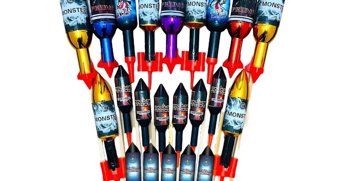 Rocket Mix For New Years Eve - Rocket Fireworks On Sale Now