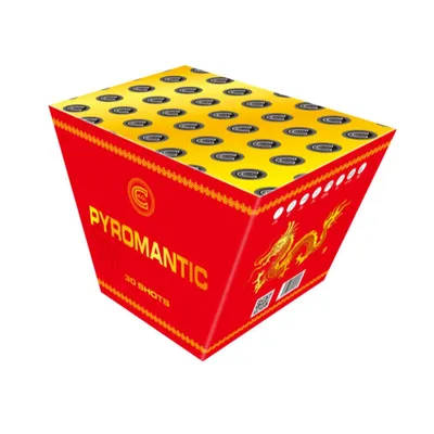 Pyromantic From Celtic Fireworks | Fanned Low Noise Fireworks