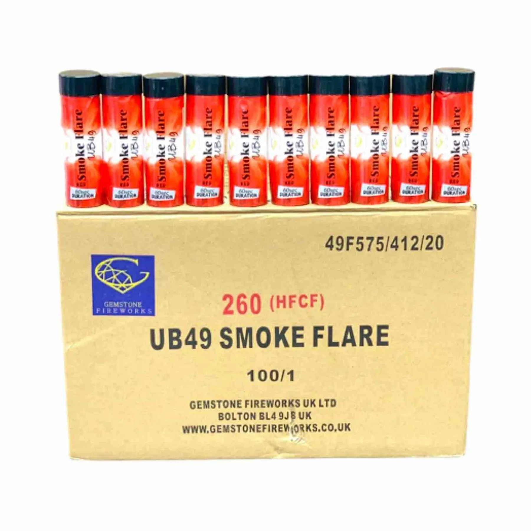 Red Smoke Flare pack