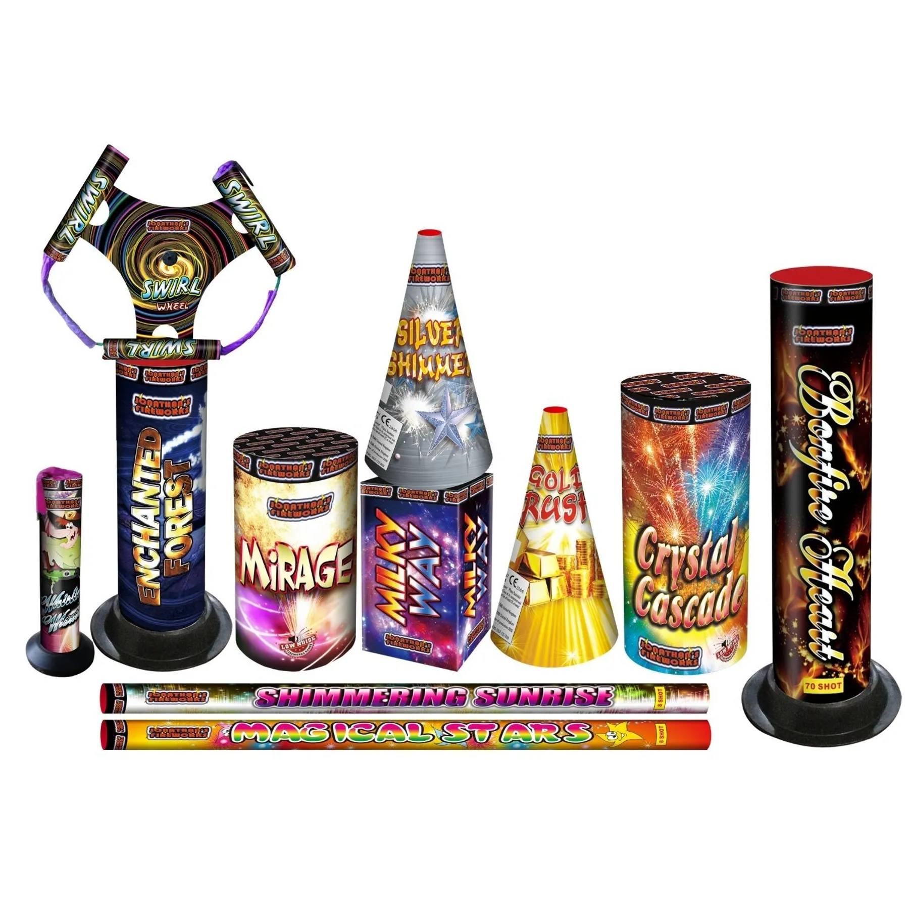 Serene Selection Box Jonathan's Fireworks