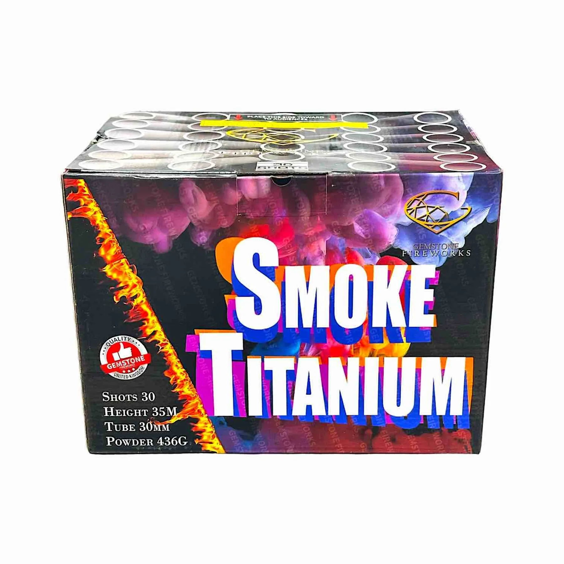 Smoke Titanium Gemstone Manchester Fireworks