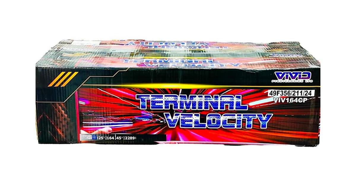 Wallop Firework Compound TERMINAL VELOCITY COMPOUND FIREWORK FROM VIVID PYROTECHNICS FIREWORKS