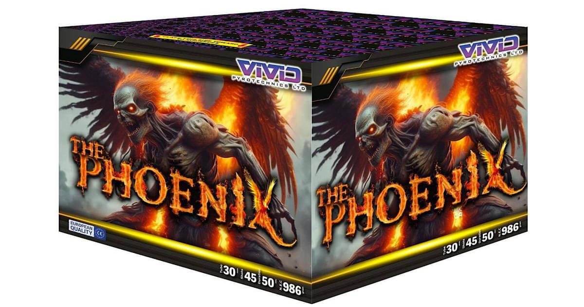 The Phoenix Firework Barrage From Vivid Pyrotechnics | Buy Fireworks