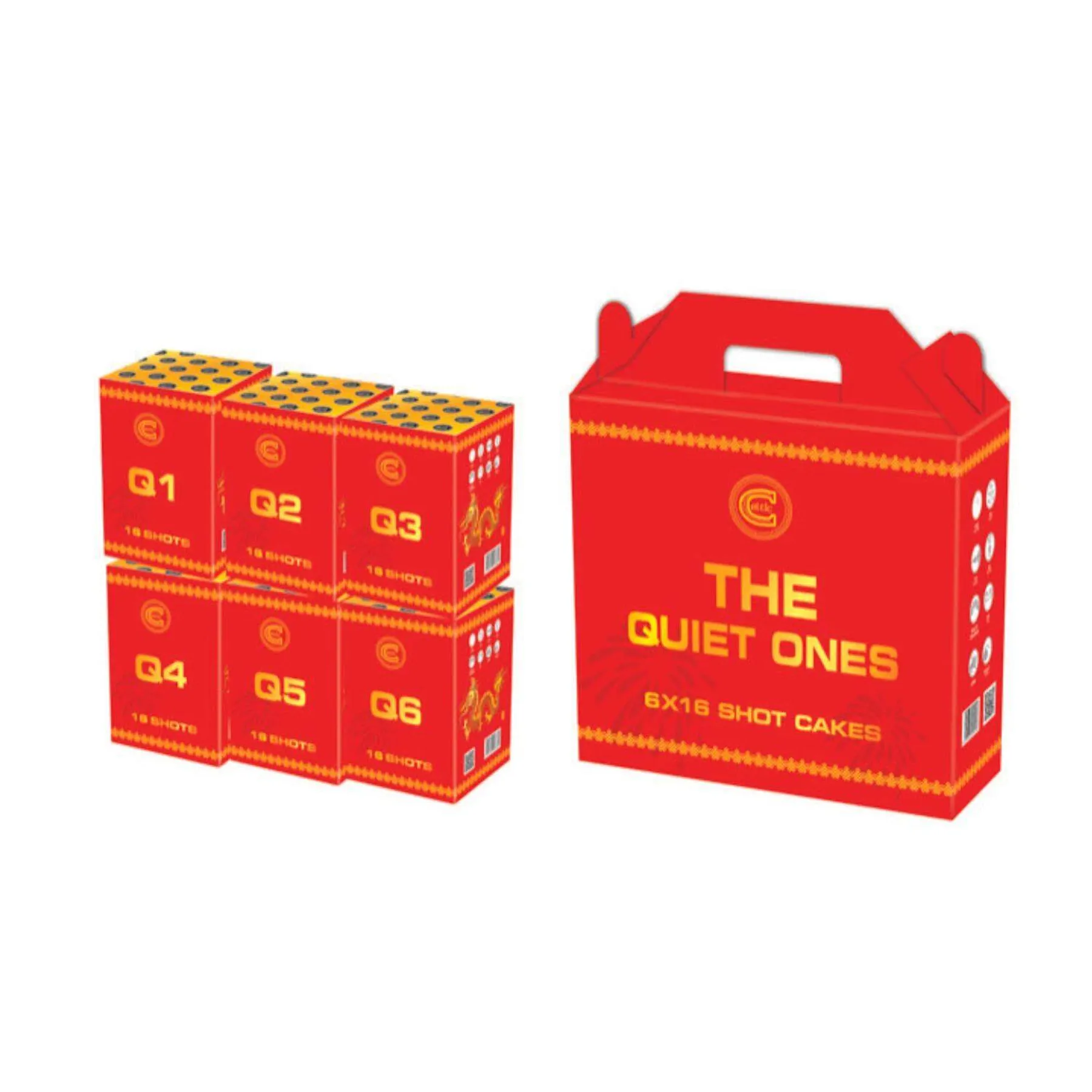 The Quiet Ones 6 pack Celtic Chorlton Manchester Fireworks