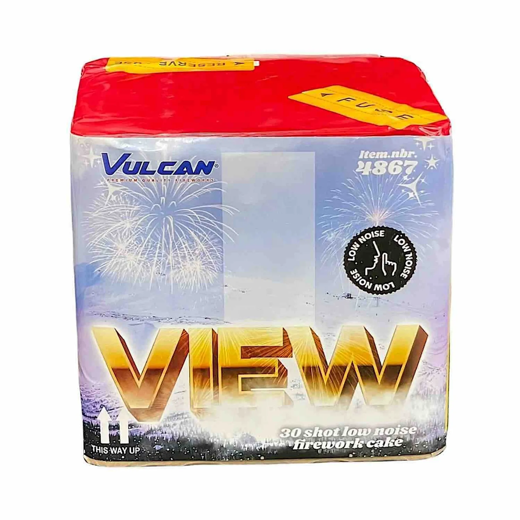 View - Low Noise Vulcan Fireworks