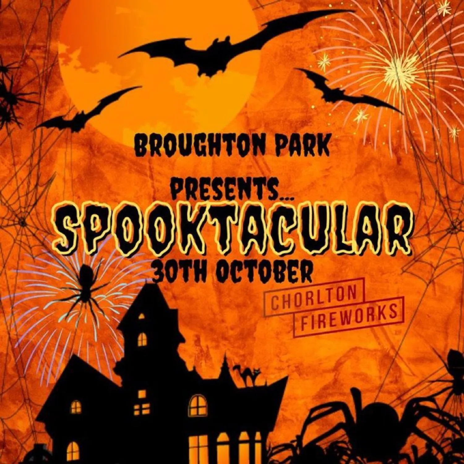 Broughton fireworks night poster