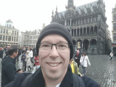 Scott in Brussels, Belgium