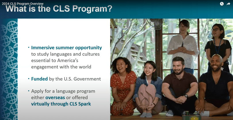 Advisor Resources - Critical Language Scholarship Program