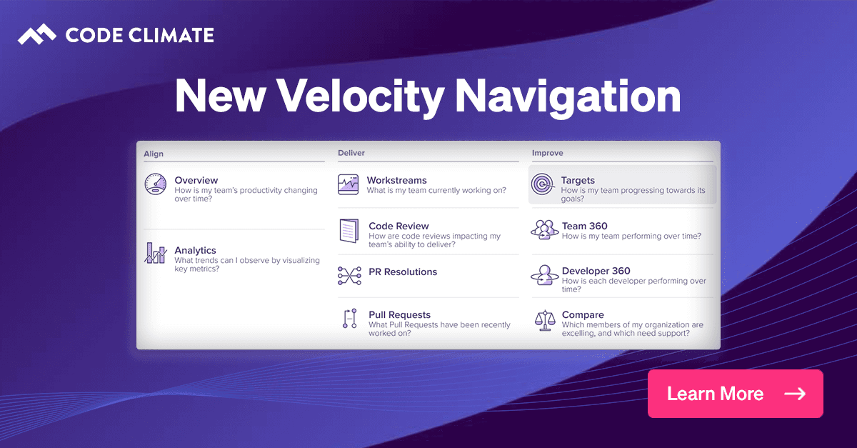 Velocity Navigation Product Announcement social
