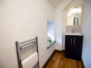 Hazel Cottage | Modern Bathroom With Walk In Shower