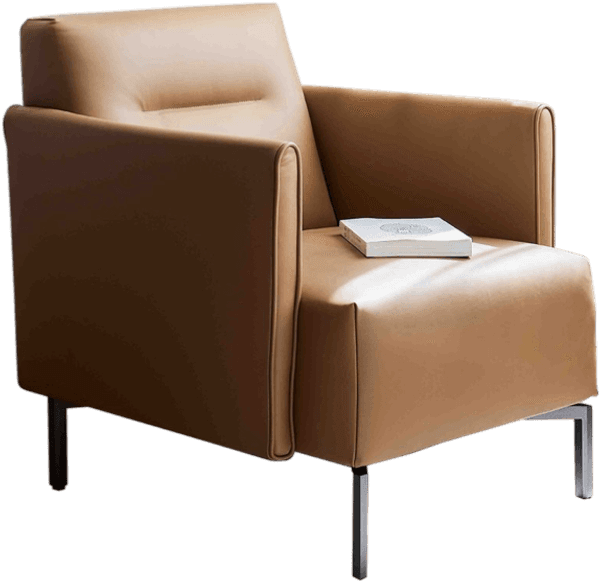 Cutout brownchair