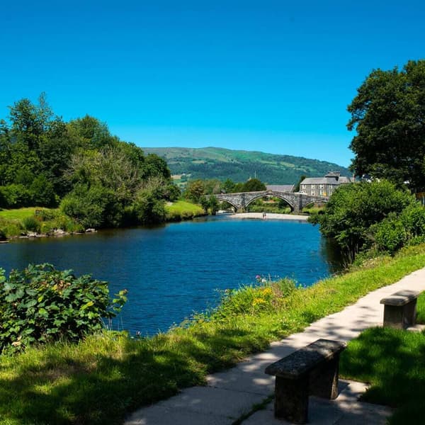 Walk alongside River Conwy