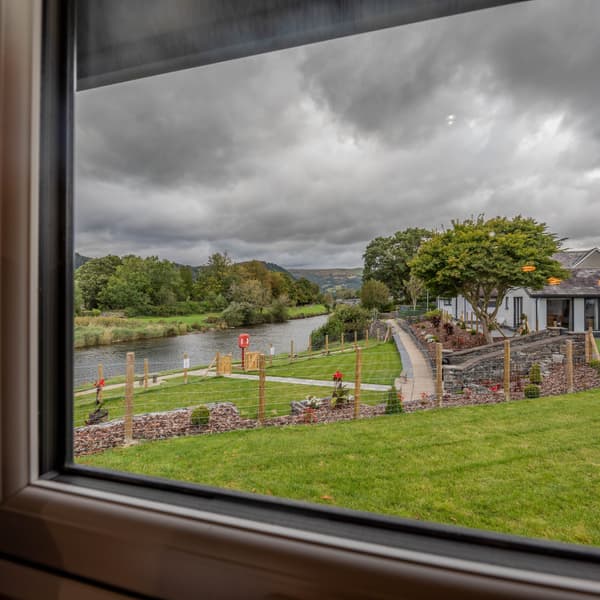Panoramic views of the surrounding landscape