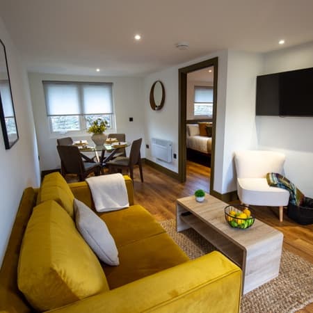 Spacious Living/Dining Area