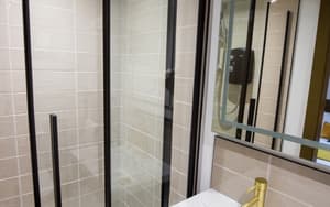 Pine Cottage | Modern Bathroom With Walk In Shower