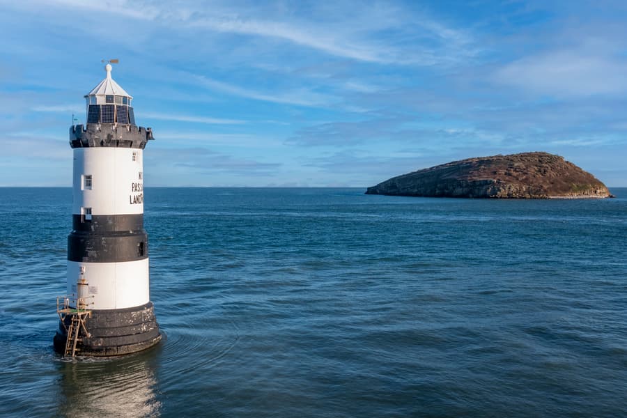 Penmon Lighthouse and Puffin Island