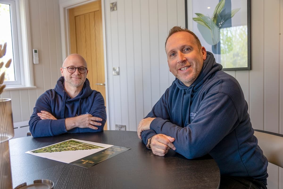 Rhodri Andrews and Andy Sutton | Actually Parks and Sutton Hospitality set to invigorate lodge park development sector as they announce strategic partnership