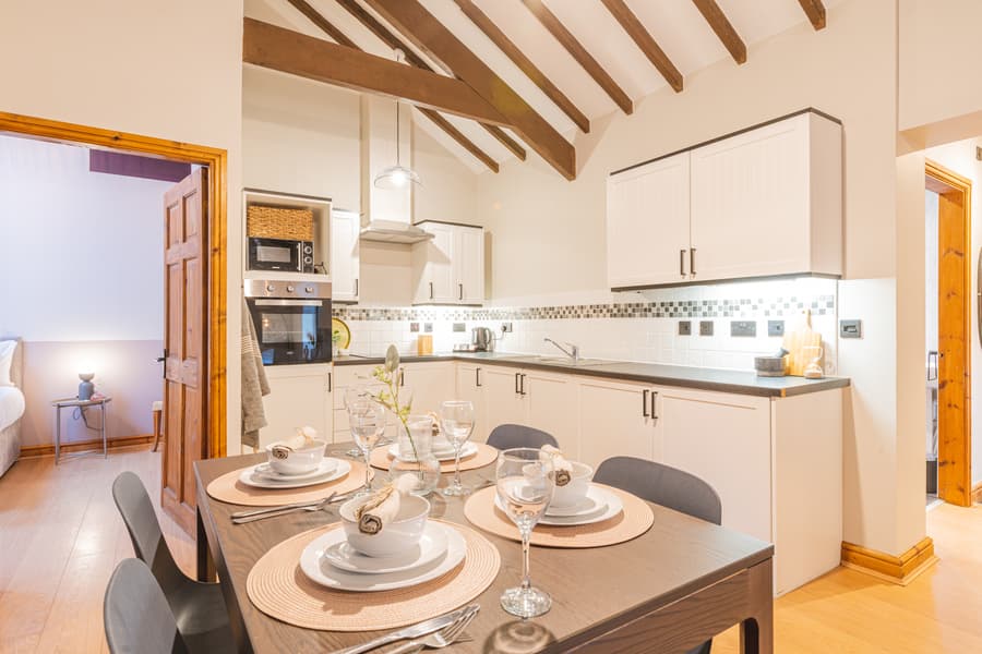 Swan Cottage Kitchen Area