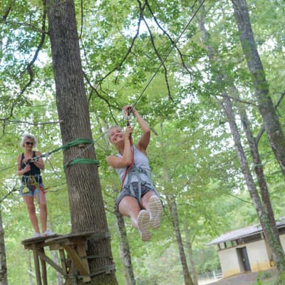 Zip World Fforest near RWST Holiday Lodges