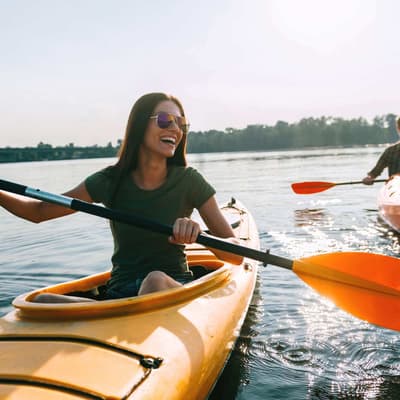 Sea Mȏr Kayaking near RWST Holiday Lodges