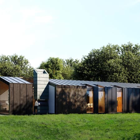 Groundbreaking lodge architecture
