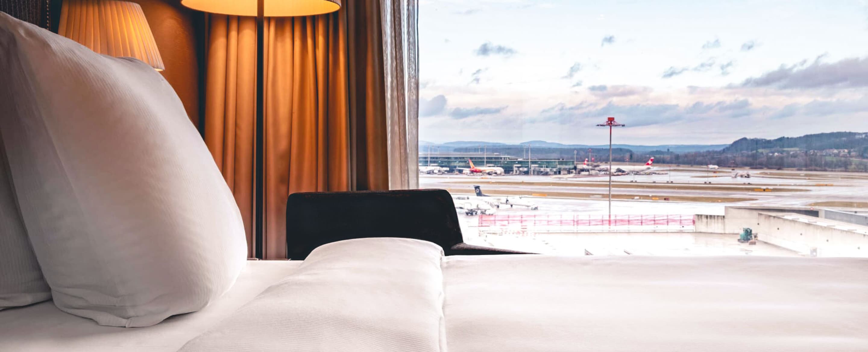 Modern upselling at airport hotels