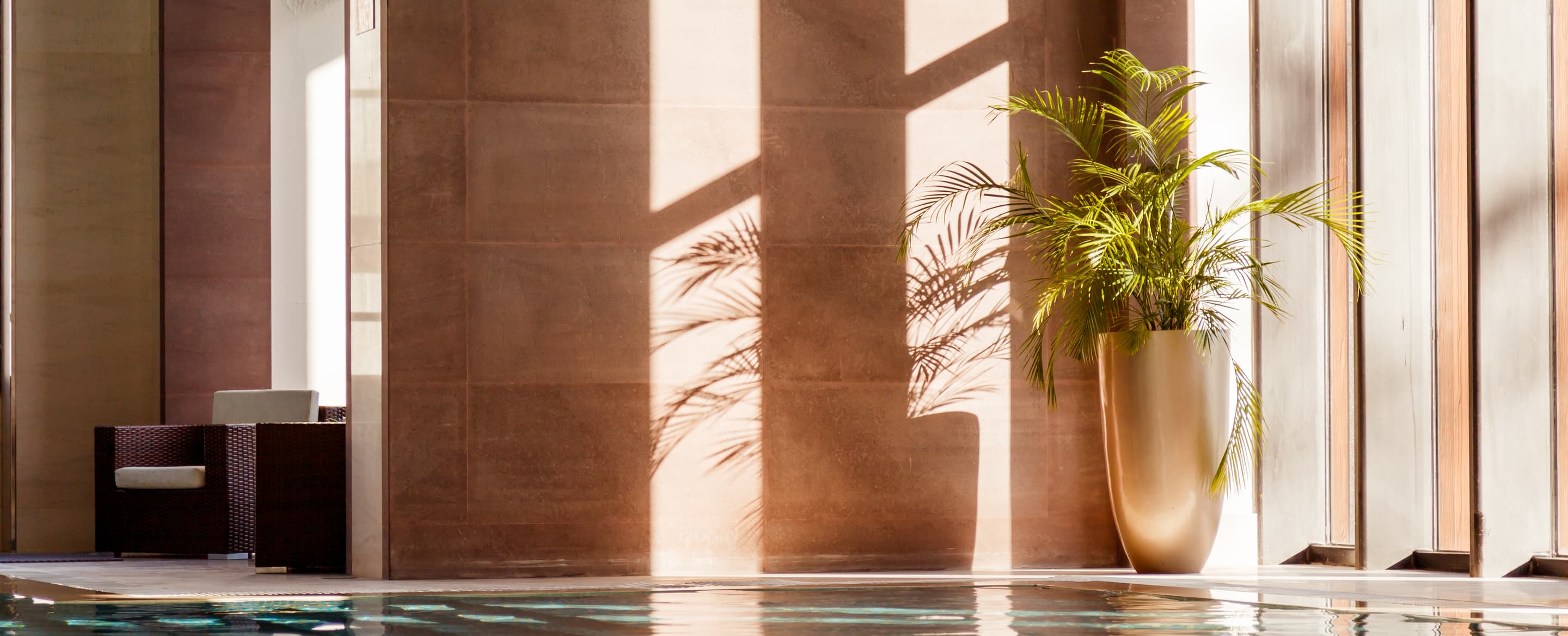 Swimming pool with sofa PMQYAFV