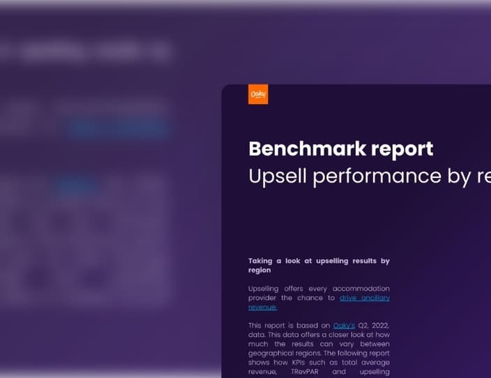 Benchmark report Upsell performance by region