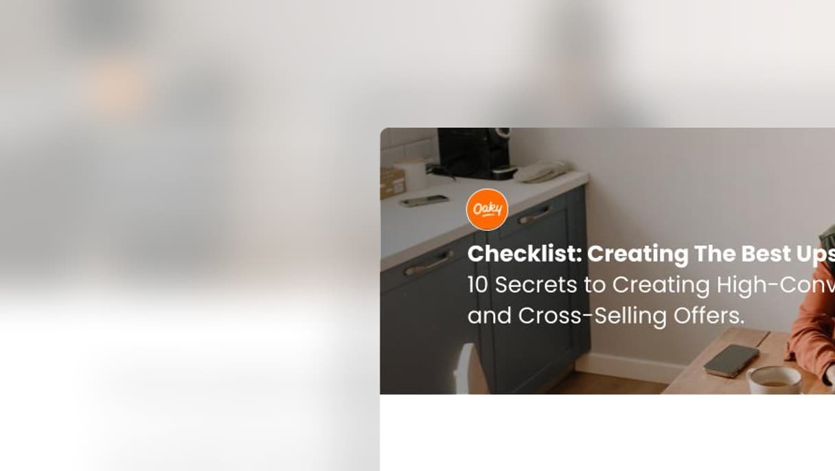 Thumbnail Checklist Creating The Best Upsell Offer