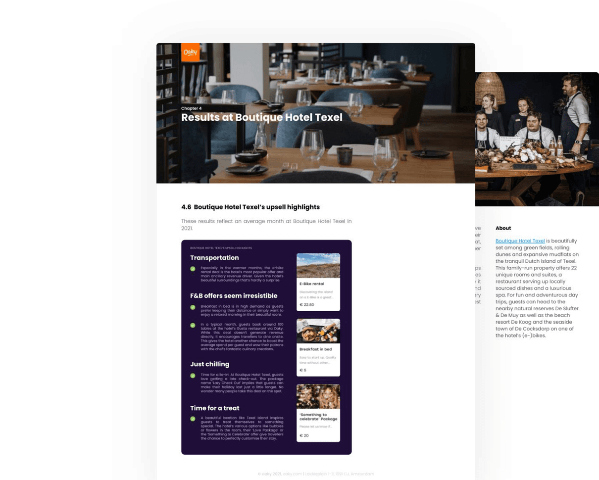 Boutique Hotel Texel Case Report