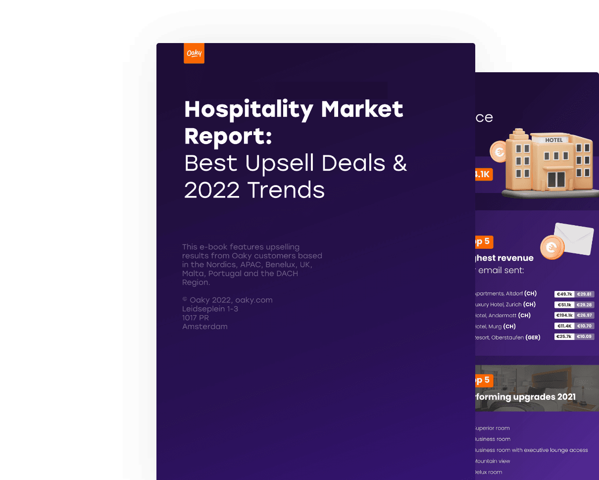 E book Hospitality Market Report Best Upsell Deals 2022 Trends