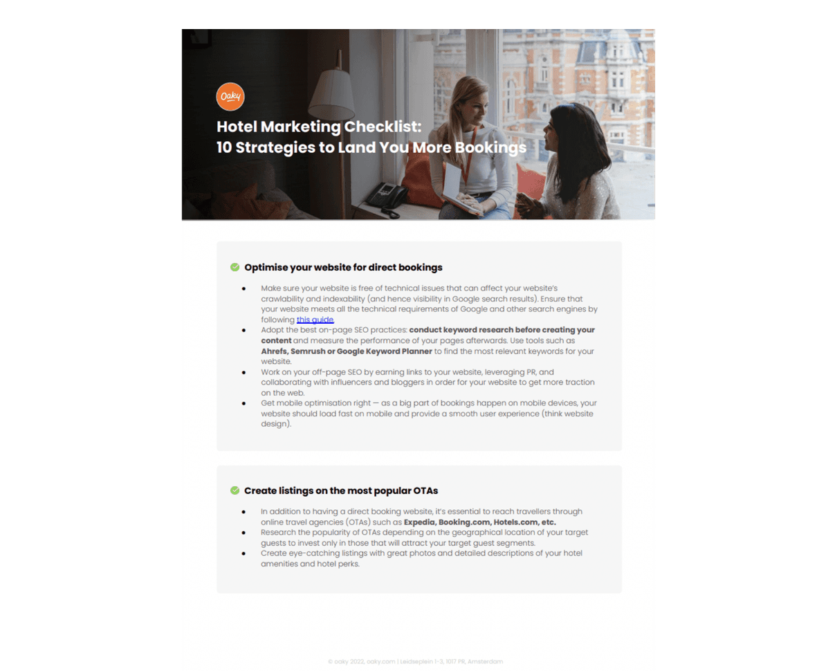 Hotel digital marketing cover image