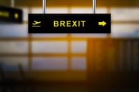 Brexit Departure Lounge Gradient