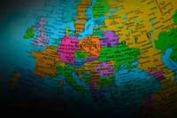 Europe Map Vibrant 1
