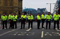 Police Westminster Bridge Gradient