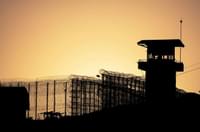 Prison at sunset edited
