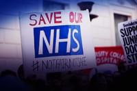 Save our NHS Blue Gradient