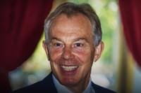 Tony Blair Red Gradient