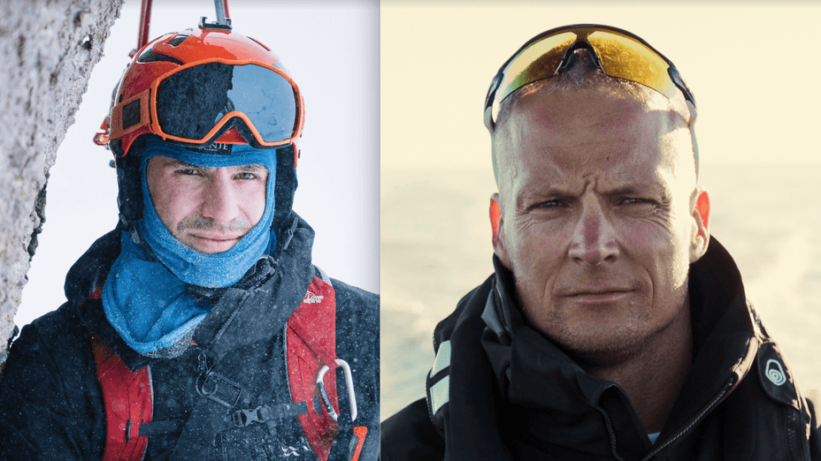 Tor Berge og Henrik Sollie