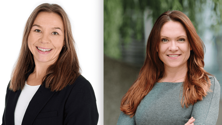 Kristine Timberlid og Helene Frihammer