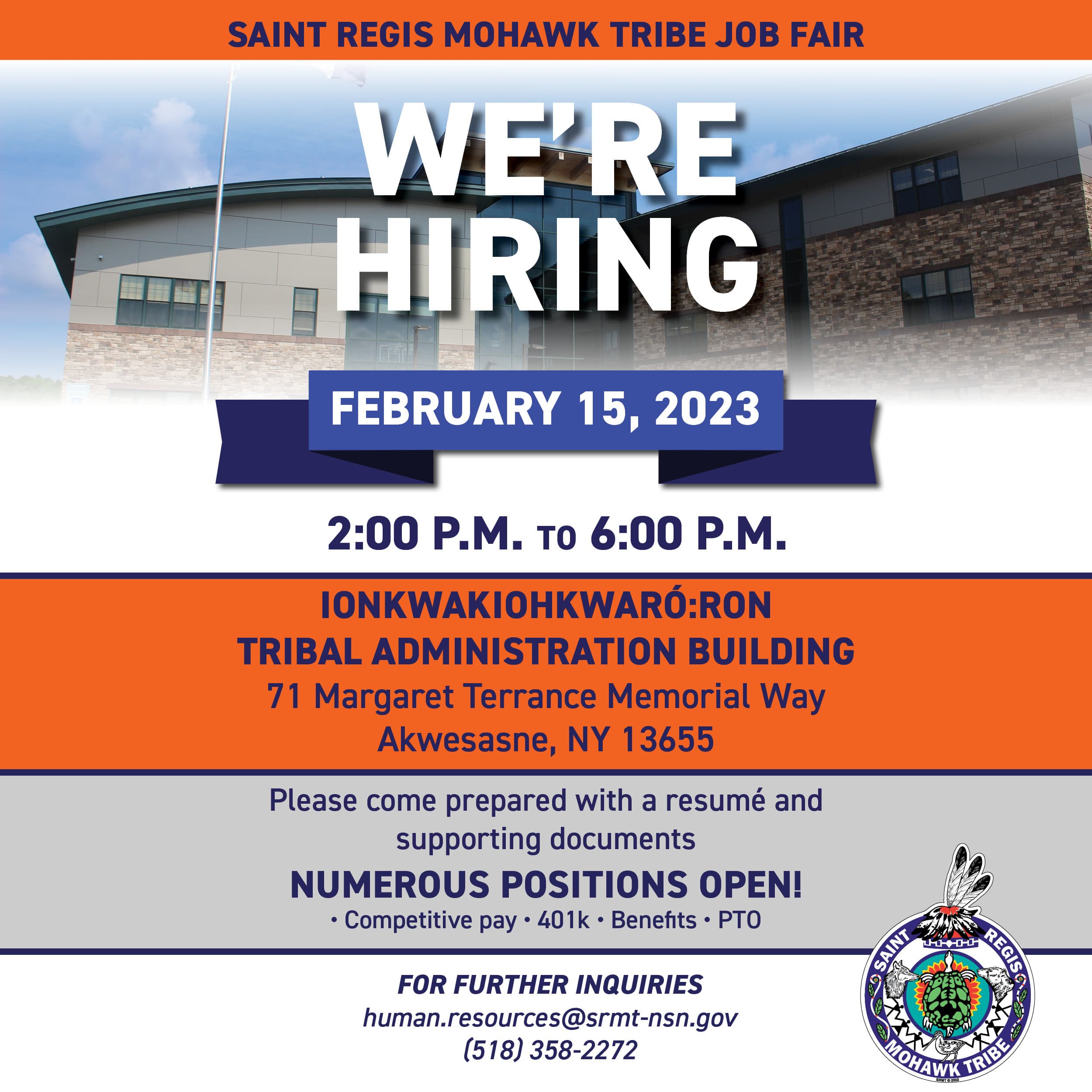 SRMT Job Fair Flyer