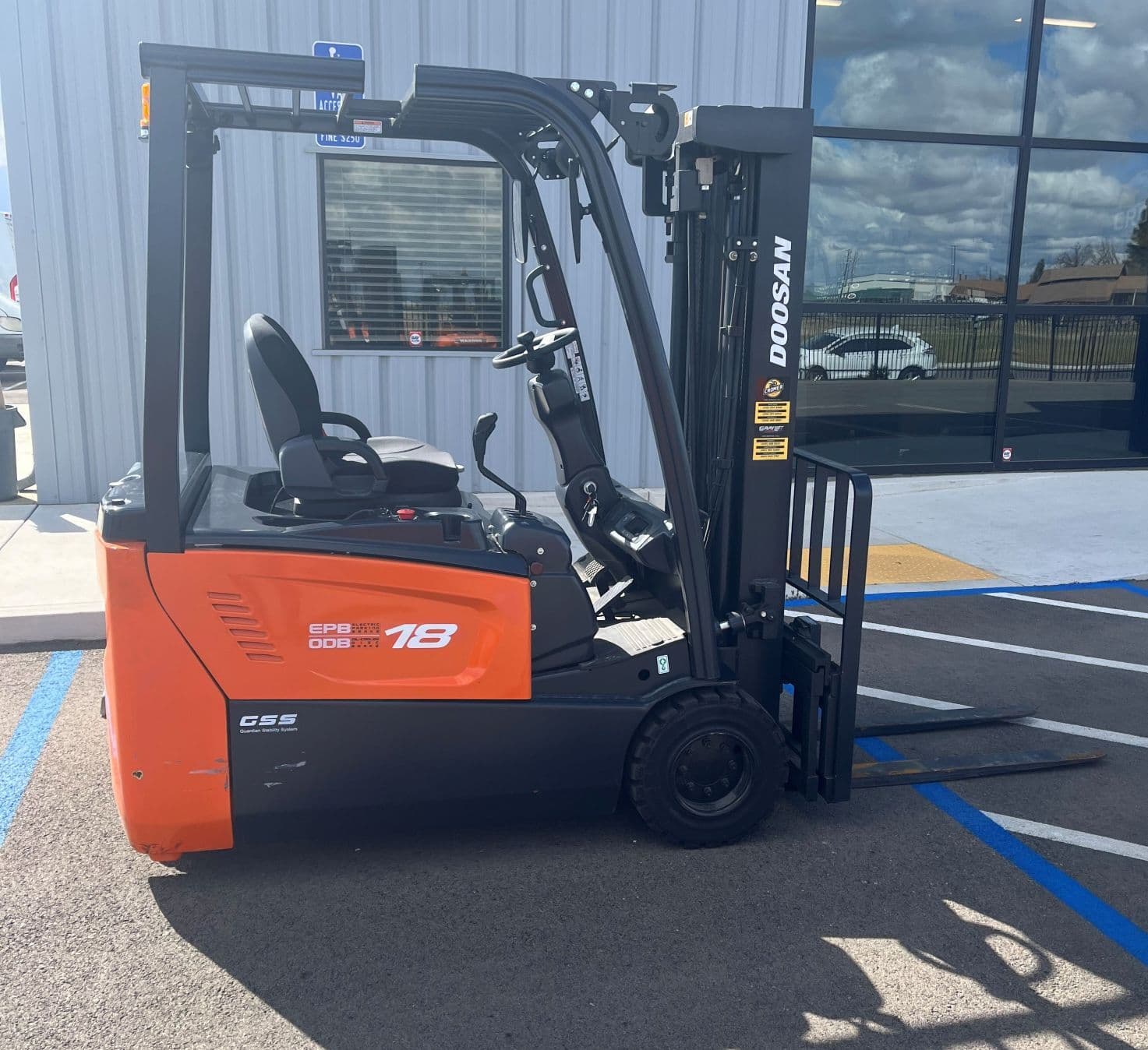 2019 Doosan B18T-7 Electric Forklift for Sale