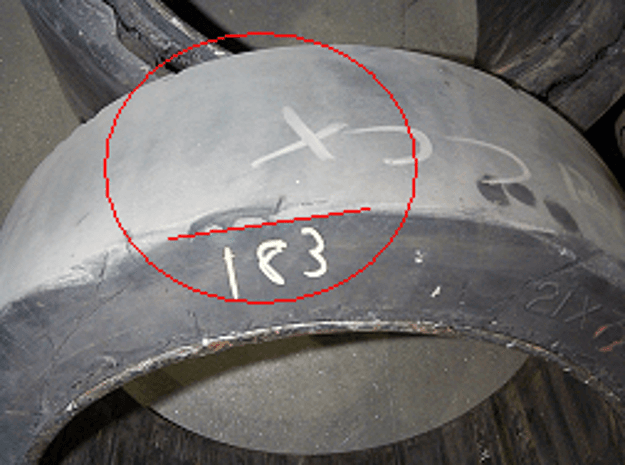 Flat Spot on Forklift Tire