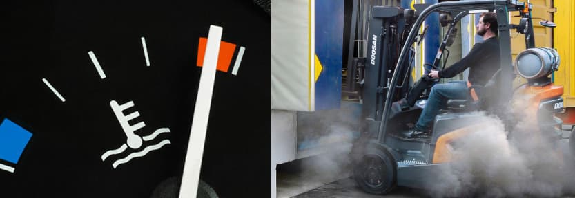Overheating Forklifts