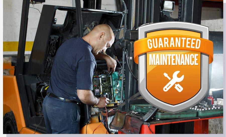 Guaranteed Maintenance - Saving You Time and Money on Forklift Service