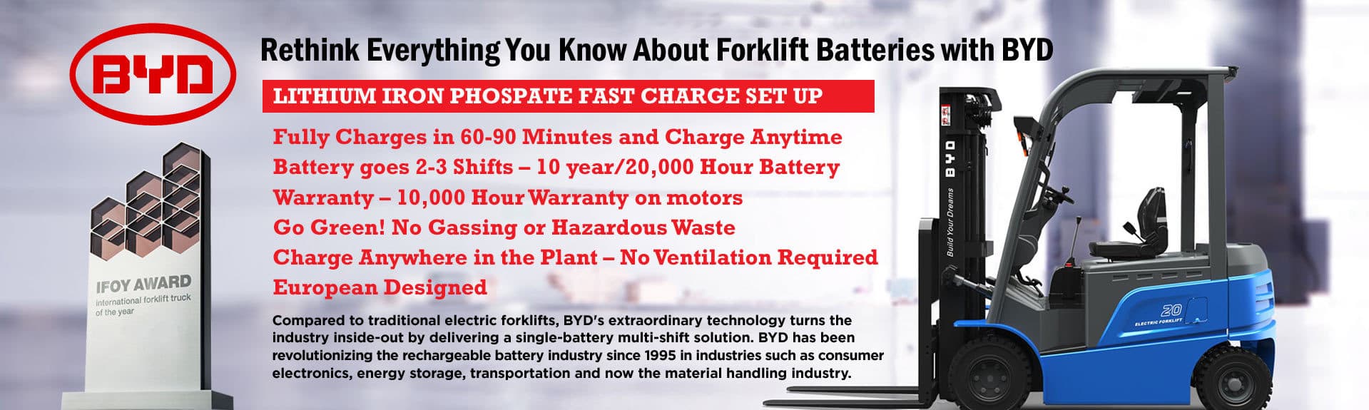 BYD Forklift Deal